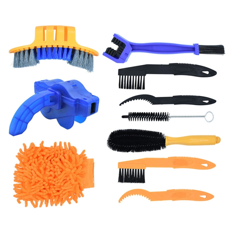 Bike Chain Washer Cleaner Kit Maintenance Tool,Specification: 10 In 1 - Outdoor & Sports by buy2fix | Online Shopping UK | buy2fix