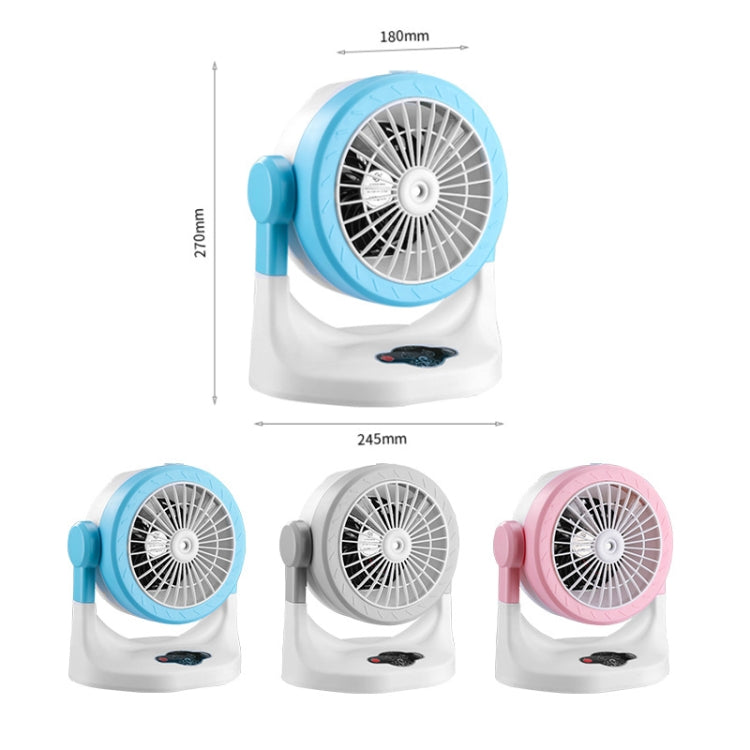 DFS003 Home USB Desktop Mini Air Conditioning Fan Dormitory Humidification Spray Cooler(Grey) - Consumer Electronics by buy2fix | Online Shopping UK | buy2fix