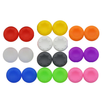 20 PCS Gamepad Silicone Rocker Cap For PS5/PS4/PS3/ONE//360/PRO/series X/S(Green) - Cases by buy2fix | Online Shopping UK | buy2fix