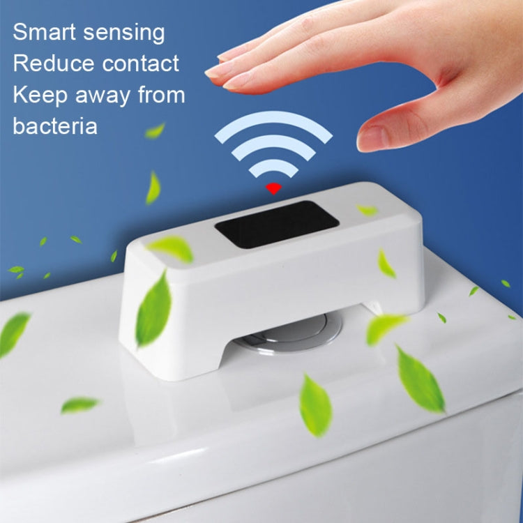 CSQ034 Toilet Sensor Flush Machine Free Contact Charging Smart Infrared Induction Press(White) - Consumer Electronics by buy2fix | Online Shopping UK | buy2fix