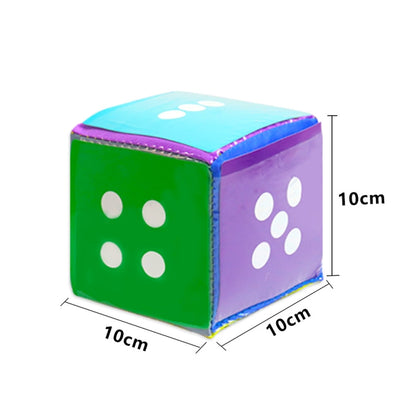 2PCS Alphanumeric Graphics Card Insertion Card Dice With Cards - Early Education Toys by buy2fix | Online Shopping UK | buy2fix