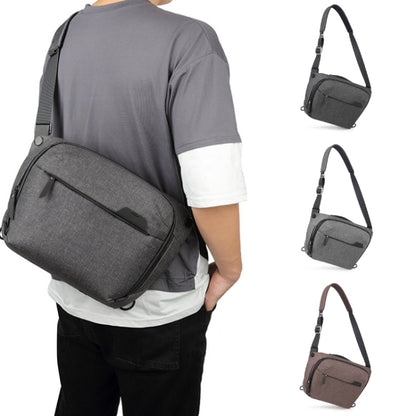 Portable Waterproof Photography SLR Camera Messenger Bag, Color: 10L Dark Gray - Camera Accessories by buy2fix | Online Shopping UK | buy2fix