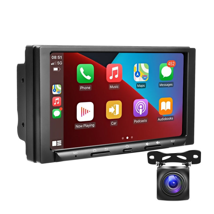 7 inch Carplay GPS Navigation Reverse Integrated Machine, Style: Standard+AHD Camera(2+32G) - In Car by buy2fix | Online Shopping UK | buy2fix