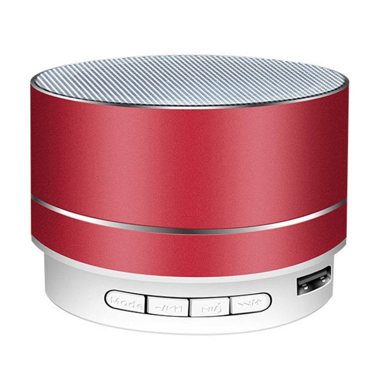 A10 Mini Metal Wireless Bluetooth Speaker(Red) - Mini Speaker by buy2fix | Online Shopping UK | buy2fix