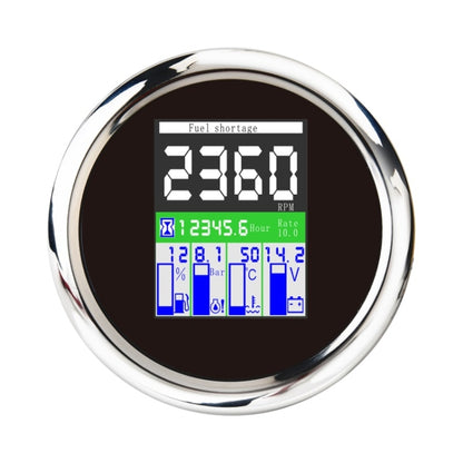 TFT 9-32V 5 In 1 Multifunction LED Display Car Meter(Black Background) - In Car by buy2fix | Online Shopping UK | buy2fix