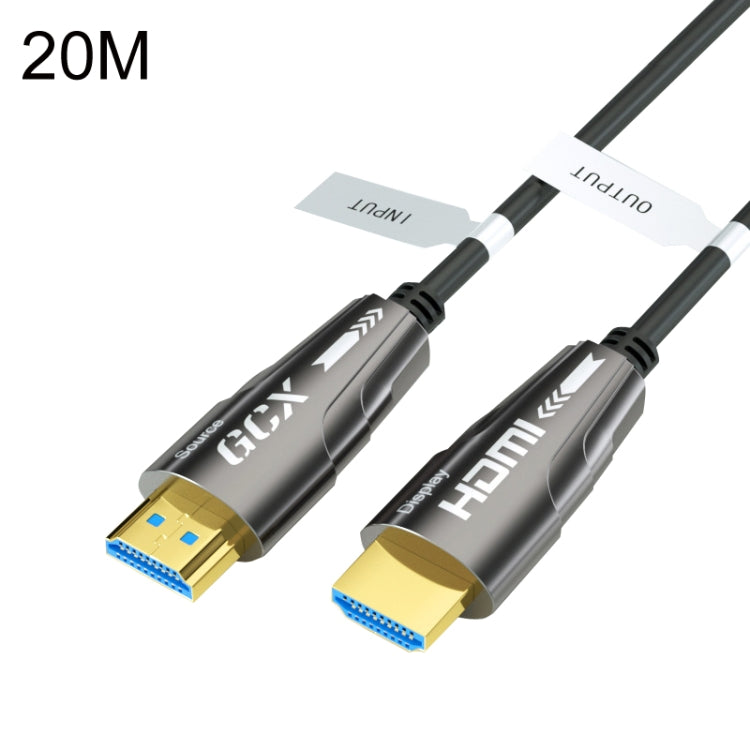 HDMI 2.0 Male To HDMI 2.0 Male 4K HD Active Optical Cable, Cable Length: 20m - Audio Optical Cables by buy2fix | Online Shopping UK | buy2fix