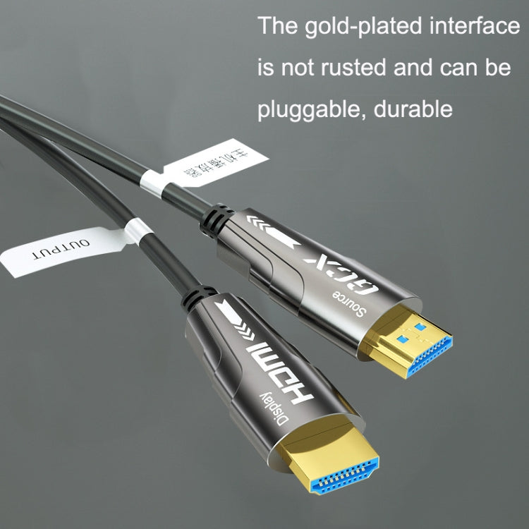 HDMI 2.0 Male To HDMI 2.0 Male 4K HD Active Optical Cable, Cable Length: 50m - Audio Optical Cables by buy2fix | Online Shopping UK | buy2fix