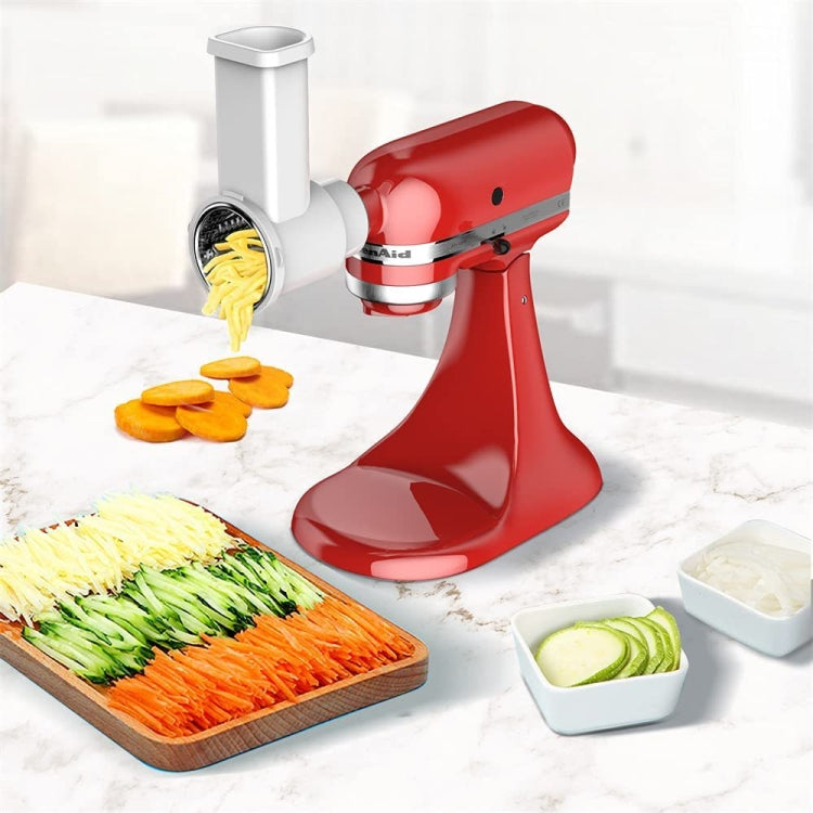 For KitchenAid 4.5QT/5QT Vertical Mixer Kitchen Vegetable Slicer and Grater(KA-006) - Home & Garden by buy2fix | Online Shopping UK | buy2fix