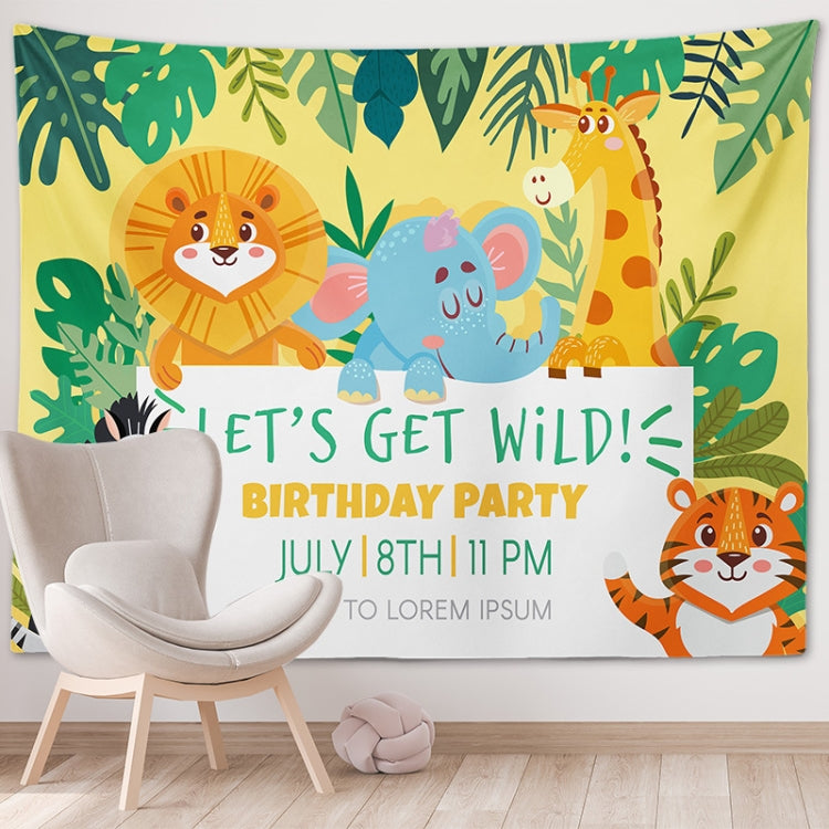 Happy Birthday Photo Backdrop Party Decoration Tapestry, Size: 230x150cm(GT56-7) - Camera Accessories by buy2fix | Online Shopping UK | buy2fix