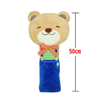 50cm Children Car Belt Cartoon Shoulder Protector Pillow(Lion) - In Car by buy2fix | Online Shopping UK | buy2fix