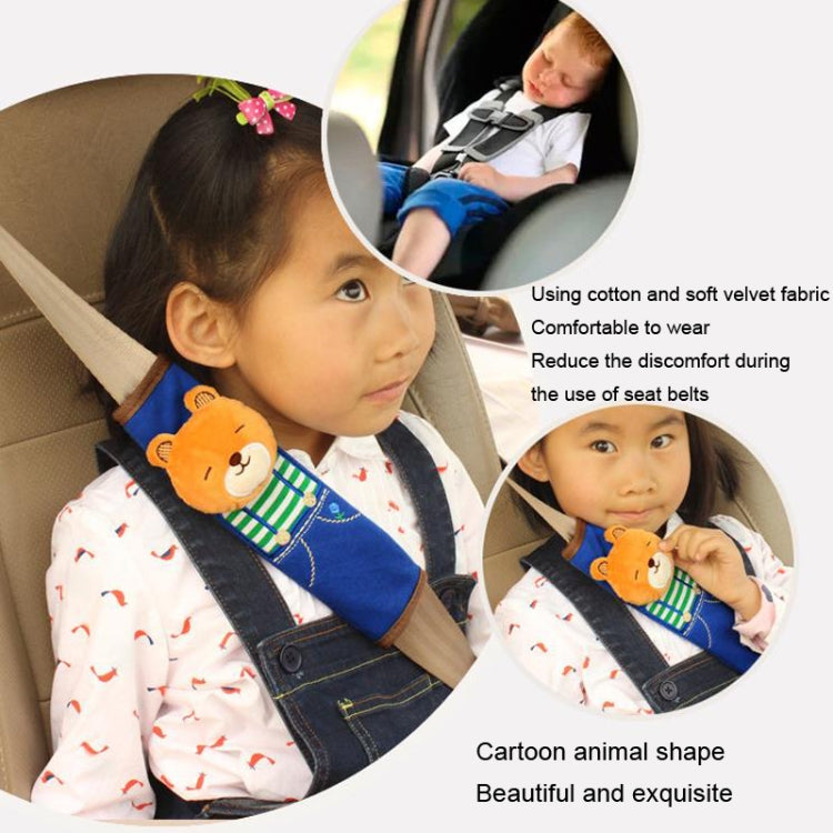 H002 Children Car Seat Belt Cartoon Cover(Lion) - In Car by buy2fix | Online Shopping UK | buy2fix