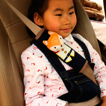 H002 Children Car Seat Belt Cartoon Cover(Lion) - In Car by buy2fix | Online Shopping UK | buy2fix