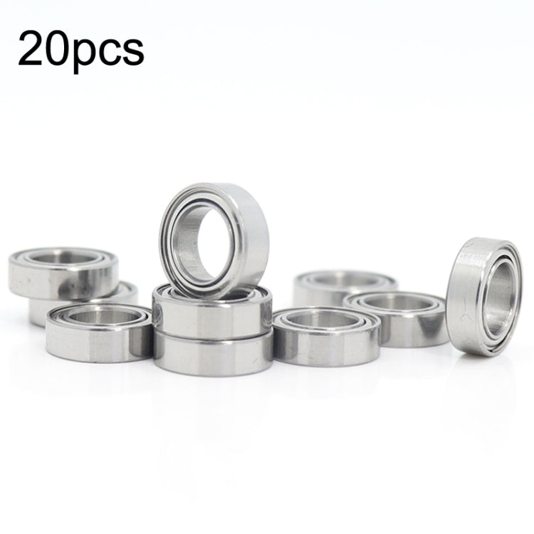 MR106ZZ 20pcs 6x10x3mm Miniature Deep Groove Ball Bearing, Style: Low Speed - Bearing by buy2fix | Online Shopping UK | buy2fix