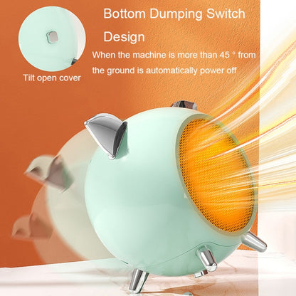 SGD-600 Cartoon Shape Heater High-power Home Desktop Electric Heater, Plug: EU Plug(White) - Consumer Electronics by buy2fix | Online Shopping UK | buy2fix