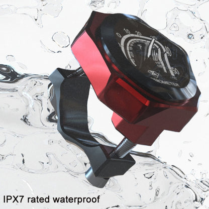 L1 Motorcycles Waterproof Outdoor Clock Temperature Gauge, Color: Temperature Black - In Car by buy2fix | Online Shopping UK | buy2fix