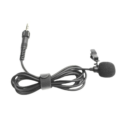 For SONY D11 D21 3.5mm Wireless Lavalier Microphone Camera Clip Collar Mic(Black) - Consumer Electronics by buy2fix | Online Shopping UK | buy2fix