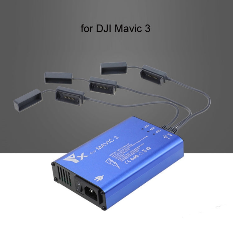 for DJI Mavic 3 YX 1 to 5 Charger With Switch(US Plug) - DJI & GoPro Accessories by buy2fix | Online Shopping UK | buy2fix