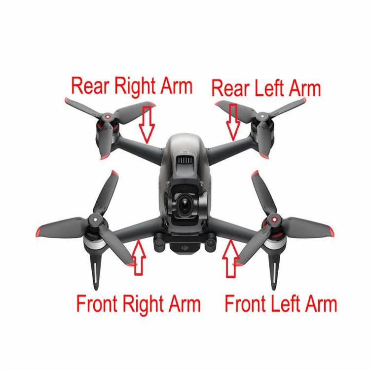 For DJI FPV Drone Arm Parts Replacement Spare Part ,Spec: Left Front - Repair & Spare Parts by buy2fix | Online Shopping UK | buy2fix