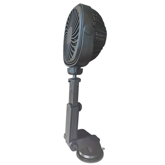 Car Suction Cup Fan Desktop Dormitory Office Kitchen Fan(Black) - In Car by buy2fix | Online Shopping UK | buy2fix