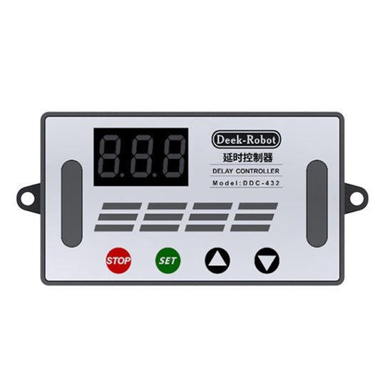 Deek-Robot DDC-432 Delay Relay Switch DC5V-30V Dual MOS Tube Digital Display Time Relay Controller - Relay Module by buy2fix | Online Shopping UK | buy2fix