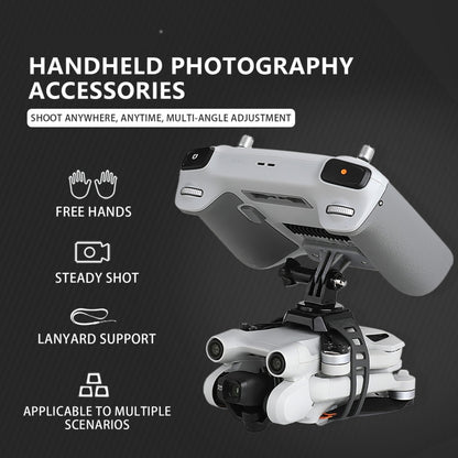 For DJI Mini 3 Pro RCSTQ Handheld Camera Device Remote Control Fixed Body Grip Kit 1 - Holder Series by RCSTQ | Online Shopping UK | buy2fix