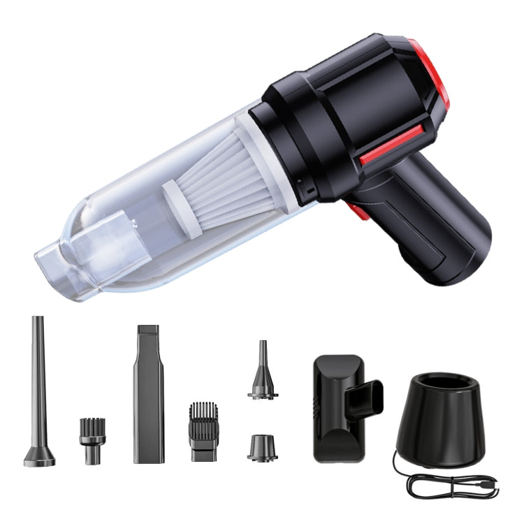 SUITU  ST-6629 3 In 1 5500pa Car Wireless Vacuum Cleaner Blowing Suction And Pumping 3 Modes Black -Seat Charge - Vacuum Cleaner by SUITU | Online Shopping UK | buy2fix