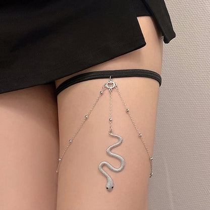 Layered Thigh Chain Women Body Chain, Color: SKU2555 White - Anklets by buy2fix | Online Shopping UK | buy2fix