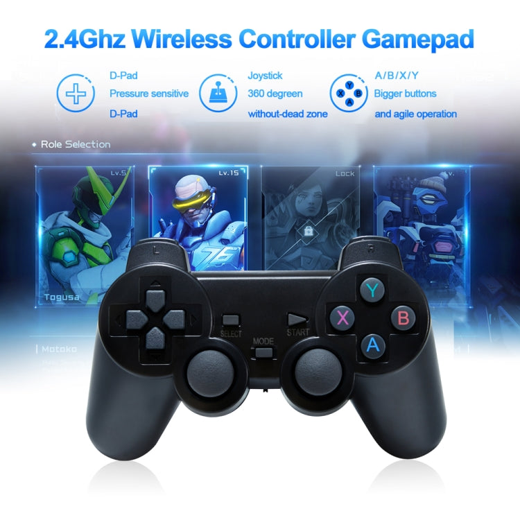 X2 GD10 Y5 2.4G Wireless 4K HD TV Game Console PSP Game Box 32G Built-in 15000+ Games - Pocket Console by buy2fix | Online Shopping UK | buy2fix