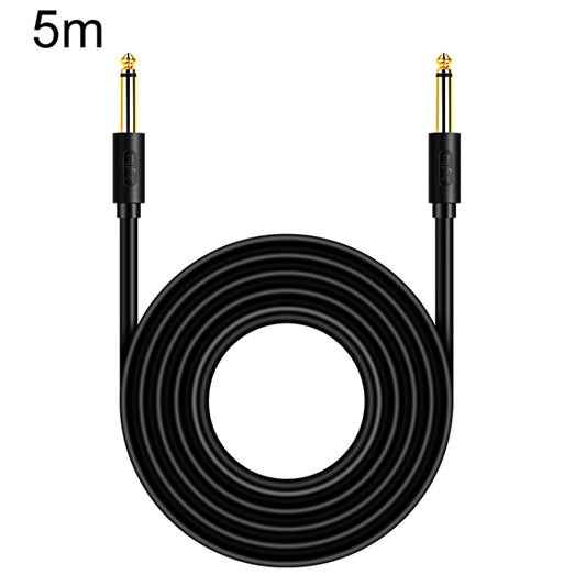 5m JINGHUA 6.5mm Audio Cable Male to Male Microphone Instrument Tuning Cable - Microphone Audio Cable & Connector by JINGHUA | Online Shopping UK | buy2fix
