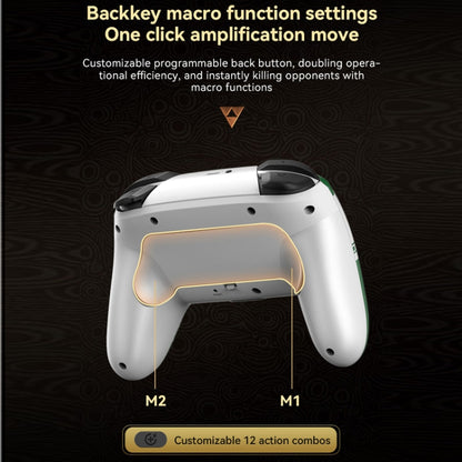 Wireless Bluetooth Somatosensory Vibration Gamepad for Nintendo Switch/Switch PRO, Color: Black Gold - Gamepads by buy2fix | Online Shopping UK | buy2fix