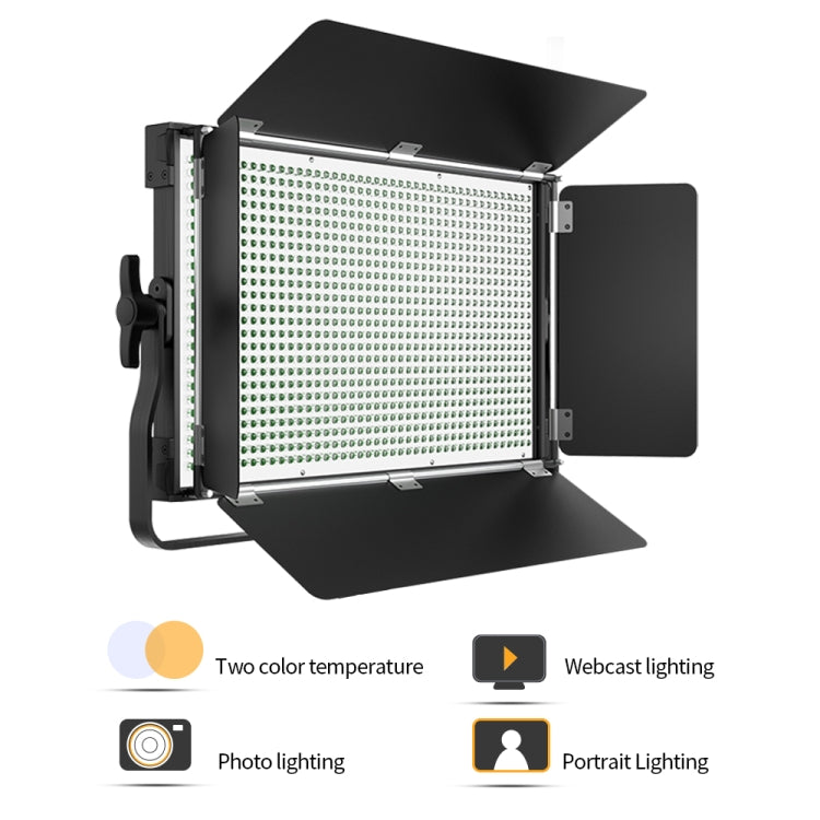 Pixel P45pro High Bright Dual Color Temperature Fill Light 120W Normal Bright Studio Camera Soft Light(A Set With AU Plug Adaptor) -  by Pixel | Online Shopping UK | buy2fix