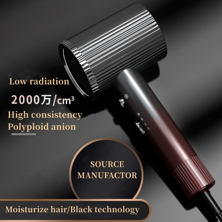 1600W Negative Ion Hair Dryer With  3 Speed Adjustment,CN Plug Standard Edition(Purple) - Hair Dryers & Accessories by buy2fix | Online Shopping UK | buy2fix