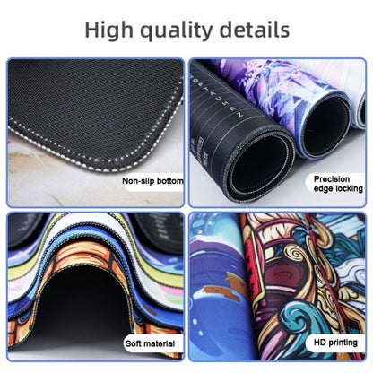 Large Abstract Mouse Pad Gamer Office Computer Desk Mat, Size: 300 x 800 x 2mm(Abstract Fluid 23) - Mouse Pads by buy2fix | Online Shopping UK | buy2fix