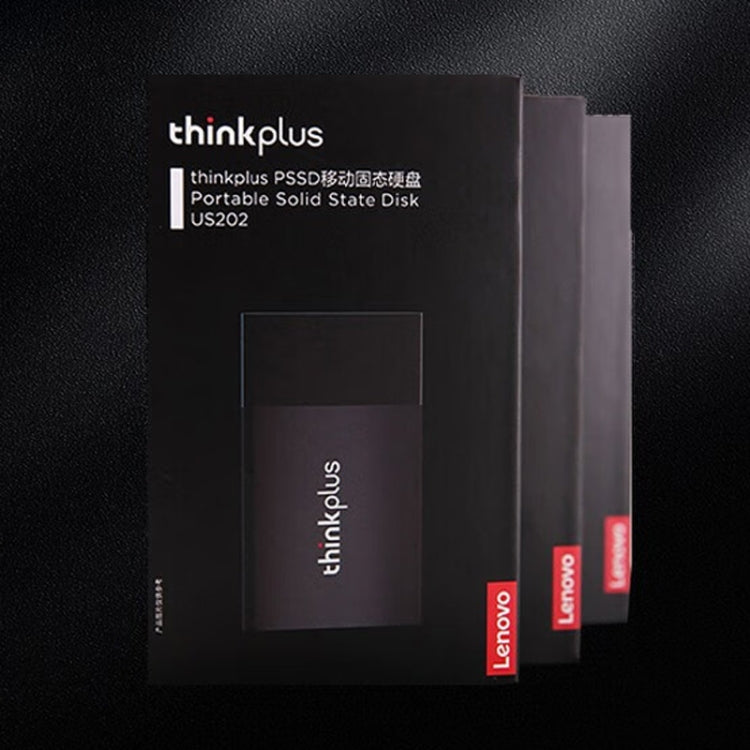 Lenovo Thinkplus US202 USB3.1 Compact And Portable Mobile Solid State Drive, Capacity: 1T - Solid State Drives by Lenovo | Online Shopping UK | buy2fix