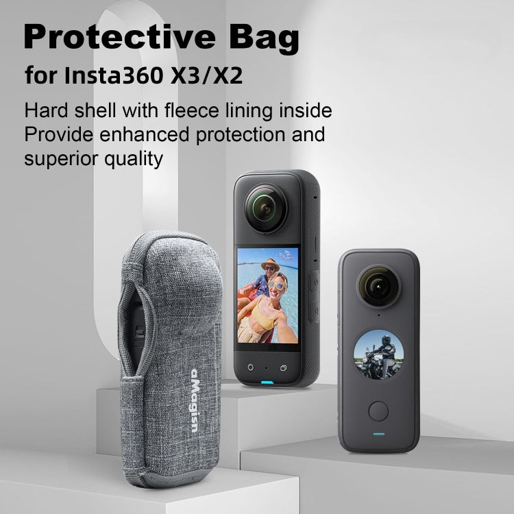 For Insta360 X3 / X2 aMagisn Body Bag Mini Storage Accessories - Case & Bags by aMagisn | Online Shopping UK | buy2fix