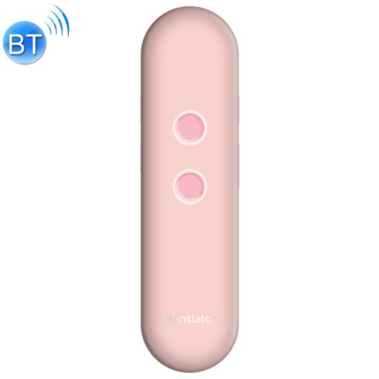 T4 Portable AI Smart Voice Translator Business Travel Real Time Translation Machine Support 42 Languages (Pink) - Consumer Electronics by buy2fix | Online Shopping UK | buy2fix