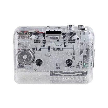 USB Cassette Player USB Cassette Tape to MP3 Converter (Transparent) - Consumer Electronics by buy2fix | Online Shopping UK | buy2fix