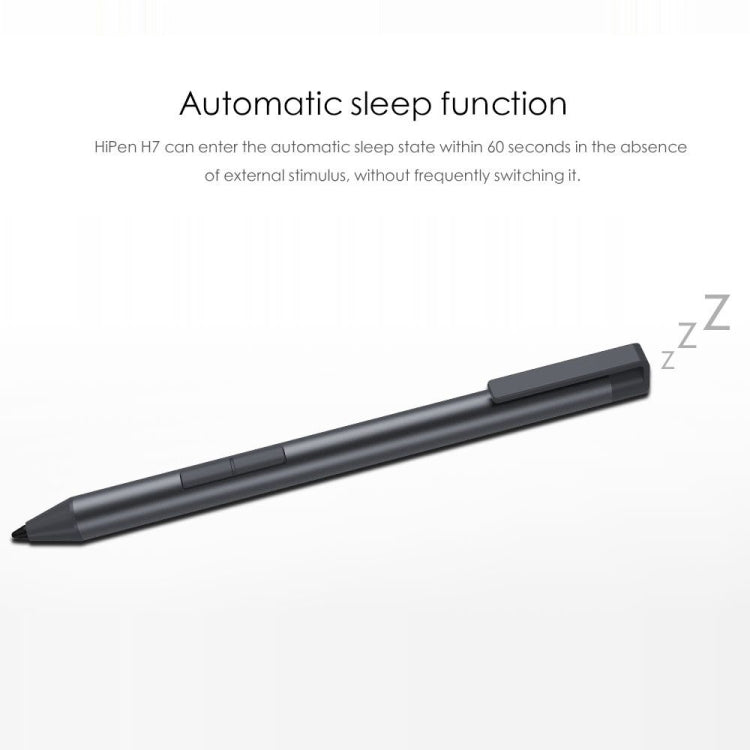 CHUWI HiPen H7 4096 Pressure Levels Sensitivity Metal Body Stylus Pen for Surpad / UBOOK X / Ubook Pro / New UBOOK / New Hi10 X / Hi10 XR / Hi10 Go (WMC0436, WMC0389, WMC0273, WMC0372, WMC0374, WMC7273, WMC0409, WMC1410)(Dark Gray) - Mobile Accessories by CHUWI | Online Shopping UK | buy2fix