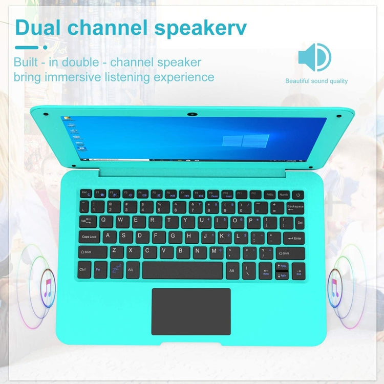 A133 10.1 inch Laptop, 2GB+64GB, Android 12,  Allwinner A133 Quad Core CPU 1.6Ghz, Support Bluetooth & WiFi, EU Plug(White) - Others by buy2fix | Online Shopping UK | buy2fix