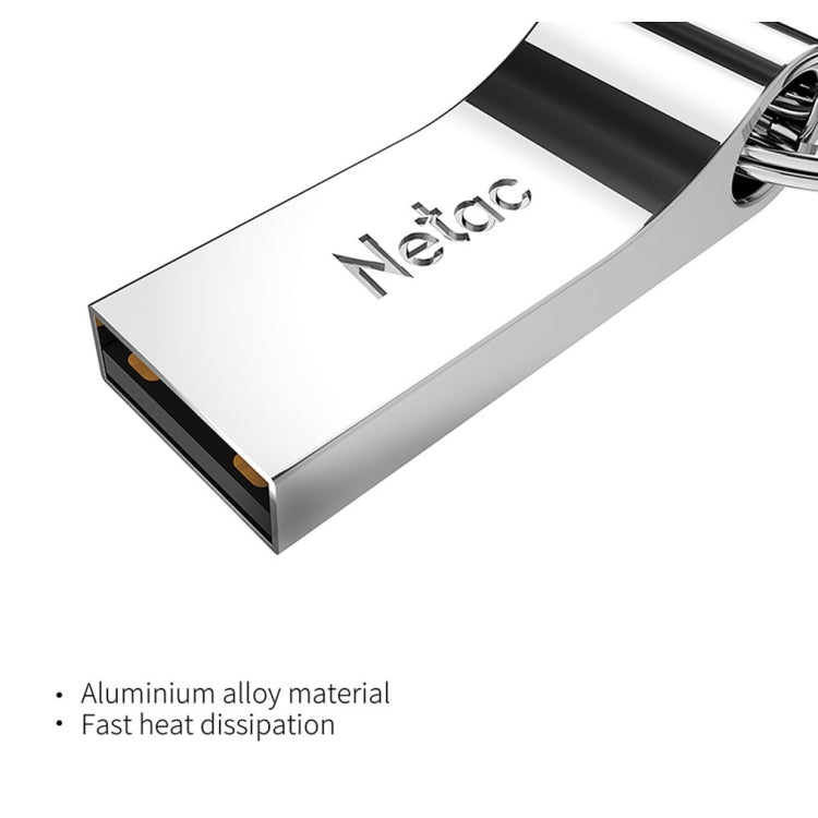 Netac U275 32GB USB 2.0 Secure Encryption Aluminum Alloy U Disk - USB Flash Drives by Netac | Online Shopping UK | buy2fix