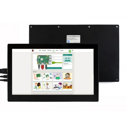 Waveshare 13.3 inch IPS 1920x1080 Capacitive Touch Screen LCD with Toughened Glass Cover, Supports Multi mini-PCs, Multi Systems - Modules Expansions Accessories by Waveshare | Online Shopping UK | buy2fix