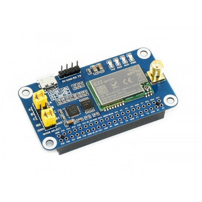 Waveshare SX1262 LoRa HAT 868MHz Frequency Band for Raspberry Pi, Applicable for Europe / Asia / Africa - Mini PC Accessories by Waveshare | Online Shopping UK | buy2fix