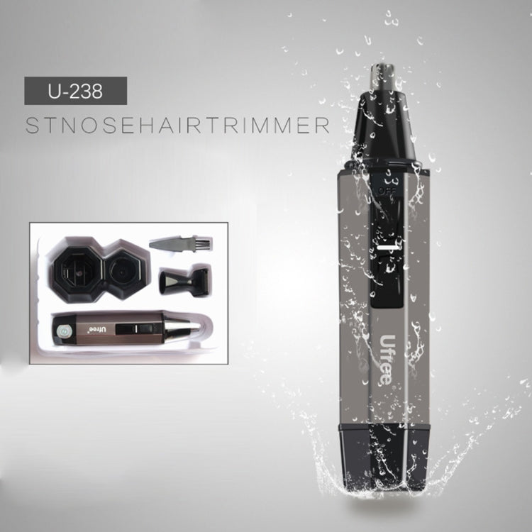Ufree U-238 2 in 1 Multi-Function Electrical Nose Hair Trimmer (EU Plug) - Hair Trimmer by Ufree | Online Shopping UK | buy2fix